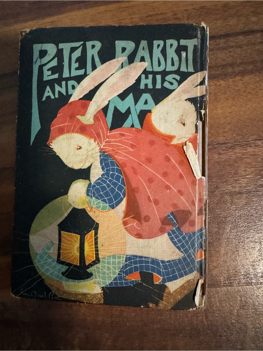 Peter Rabbit Illustrated Hardcover - Red and Blue Cover